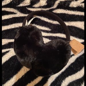 VS PINK Faux Fur Ear Muffs